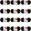 MICHAELS Bulk 12 Pack Soft Classic Solid Yarn - Soft, Versatile Value