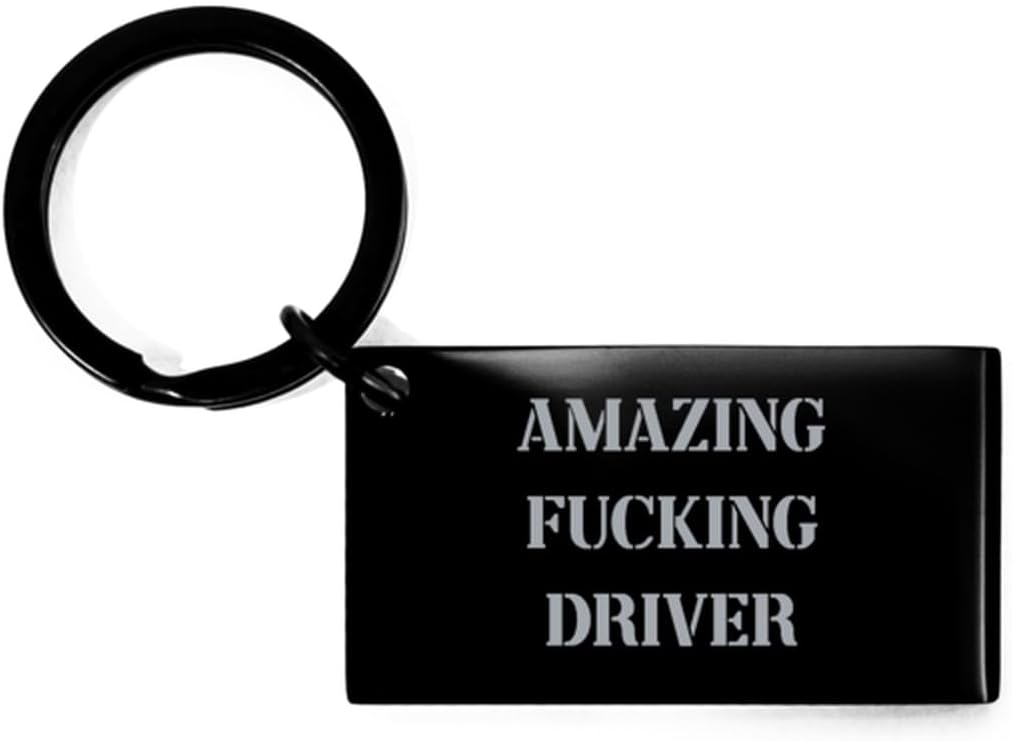 Funny Driver Keychain Set for Teams