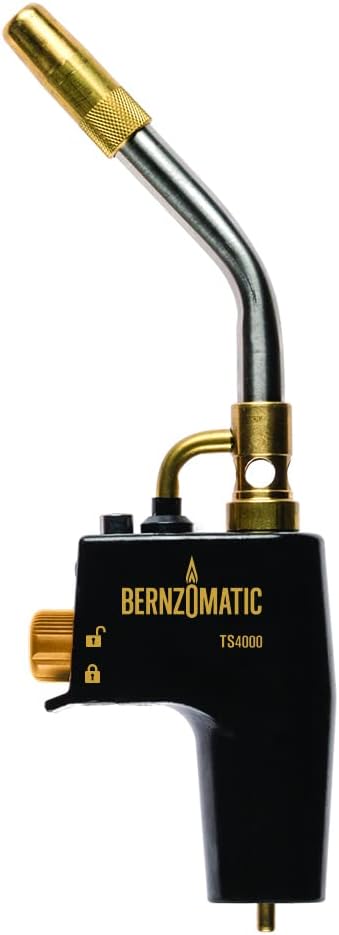 Bernzomatic TS4000 Torch with Swirl Flame and Instant Ignition