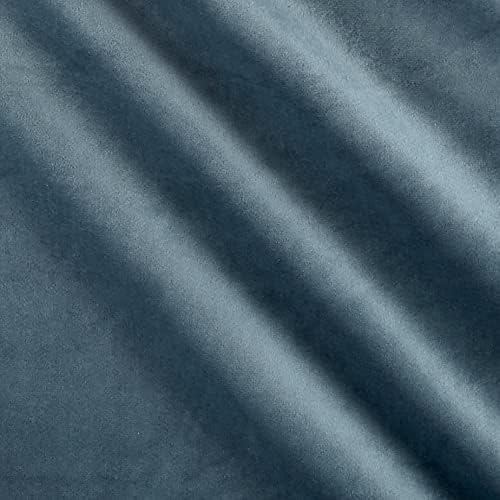 Stretch Velvet Fabric 58/60 in Wide Slate Blue for Crafting