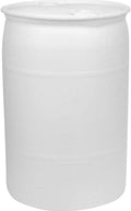 Poly Drum Closed Head 55 Gal White - Food-Safe, UN/DOT Certified