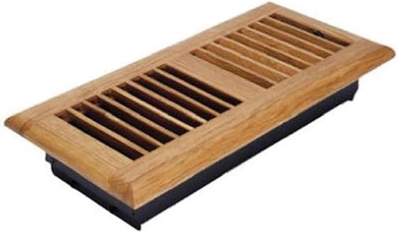 Rocky Mountain Goods Pre-Stained Oak Wood Floor Register Vent