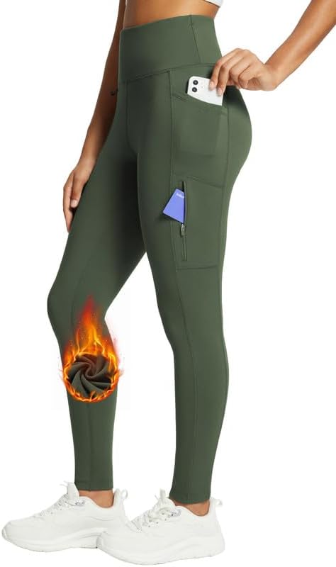 BALEAF Women's Fleece Lined Waterproof Pants