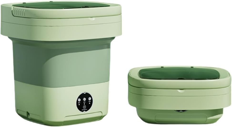Semi-Automatic Mini Washer: Quiet & Portable
