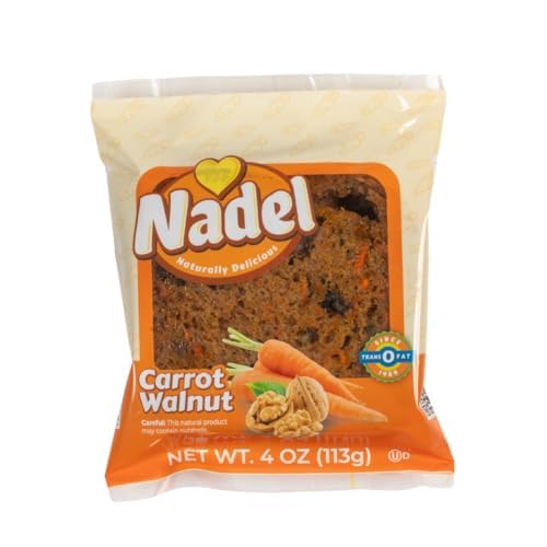 Nadel Naturally Delicious Carrot Cake Slices for Snacks & Treats