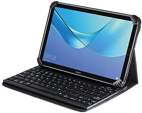 Navitech Black Bluetooth Keyboard Case for Onn Android Tablet