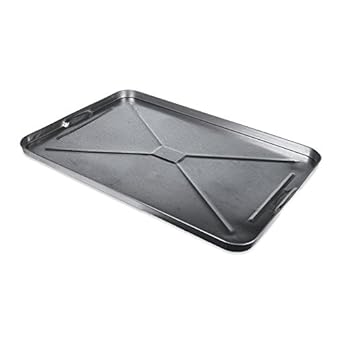 Funnel King 94482 Galvanized Drip Pan for Oil and Fluid Control