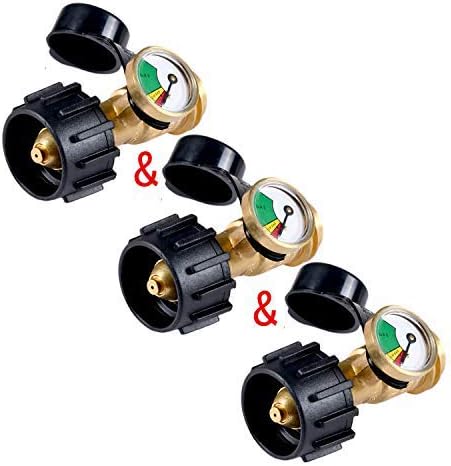 GasSaf Propane Tank Gauge - Universal QCC1 Level Indicator