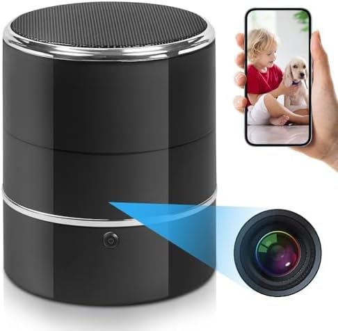 SOPKVL Bluetooth Speaker Camera - HD 1080P WiFi Cam