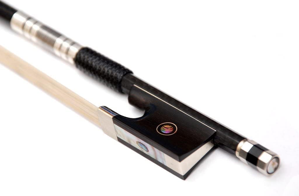 AMZZ Carbon Fiber Violin Bow for Advanced Players - 4/4 Size