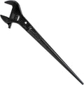 KLEIN TOOLS 3239 Adjustable Spud Wrench 16in - Heavy Duty Alignment
