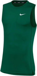 Nike Mens Pro Sleeveless Fitted Training Tee for Men - Breathable Fit