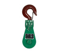 Snatch Block with Hook WLL 4 Ton 4-1/4ft Sheave - Heavy Duty Pulley