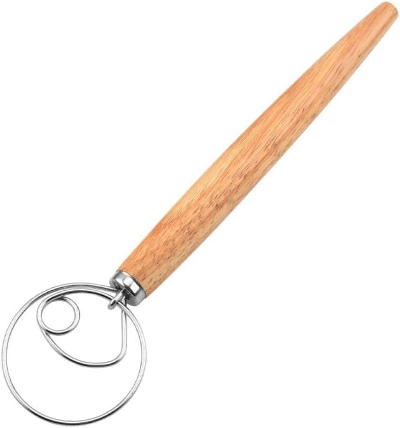 Stainless Steel Dough Whisk - Easy Mixing!