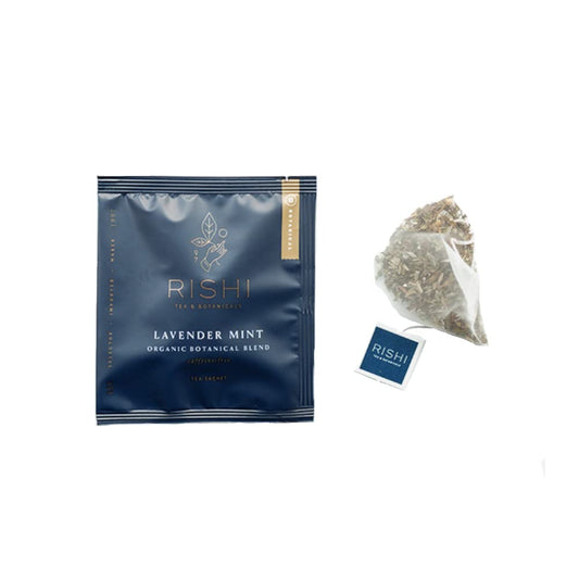 Rishi Tea Lavender Mint Herbal Tea - Organic & Caffeine Free