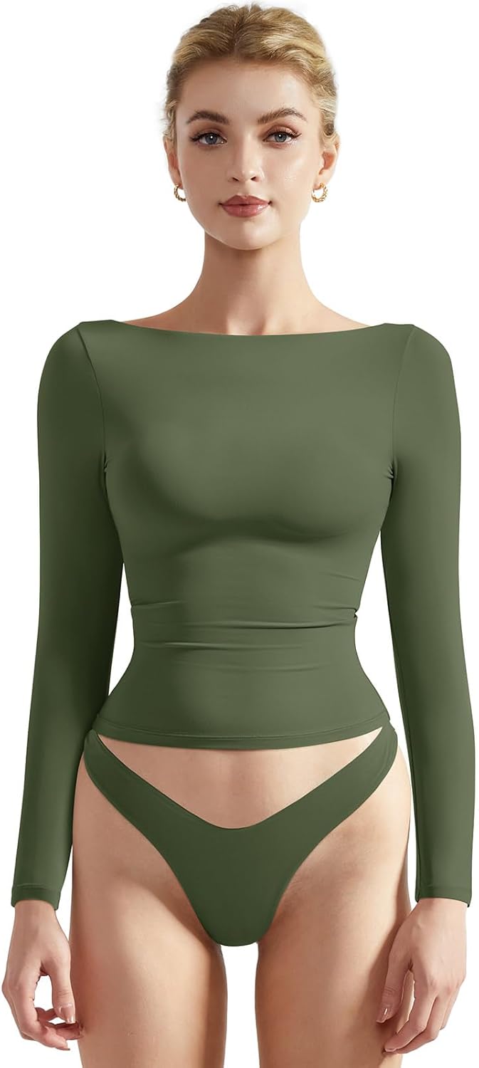 SUUKSESS Women Crew Neck Long Sleeve T Shirts for Every Occasion