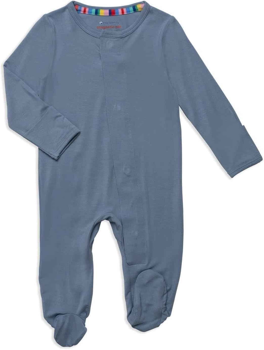 Magnetic Me Boys Modal Baby Footie Pajamas for Easy Dressing