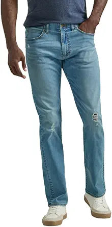 Lee Men's Extreme Motion Slim Straight Jean for All-Day Comfort
