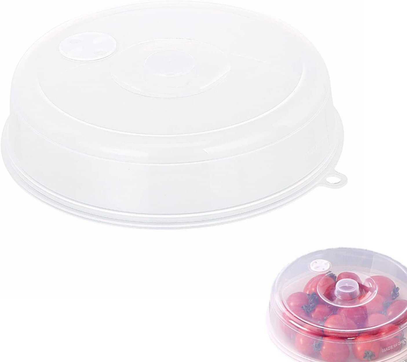 Reus. Transparent Microwave Plate Cover 6.69in - YIKEXIAOSHULIN