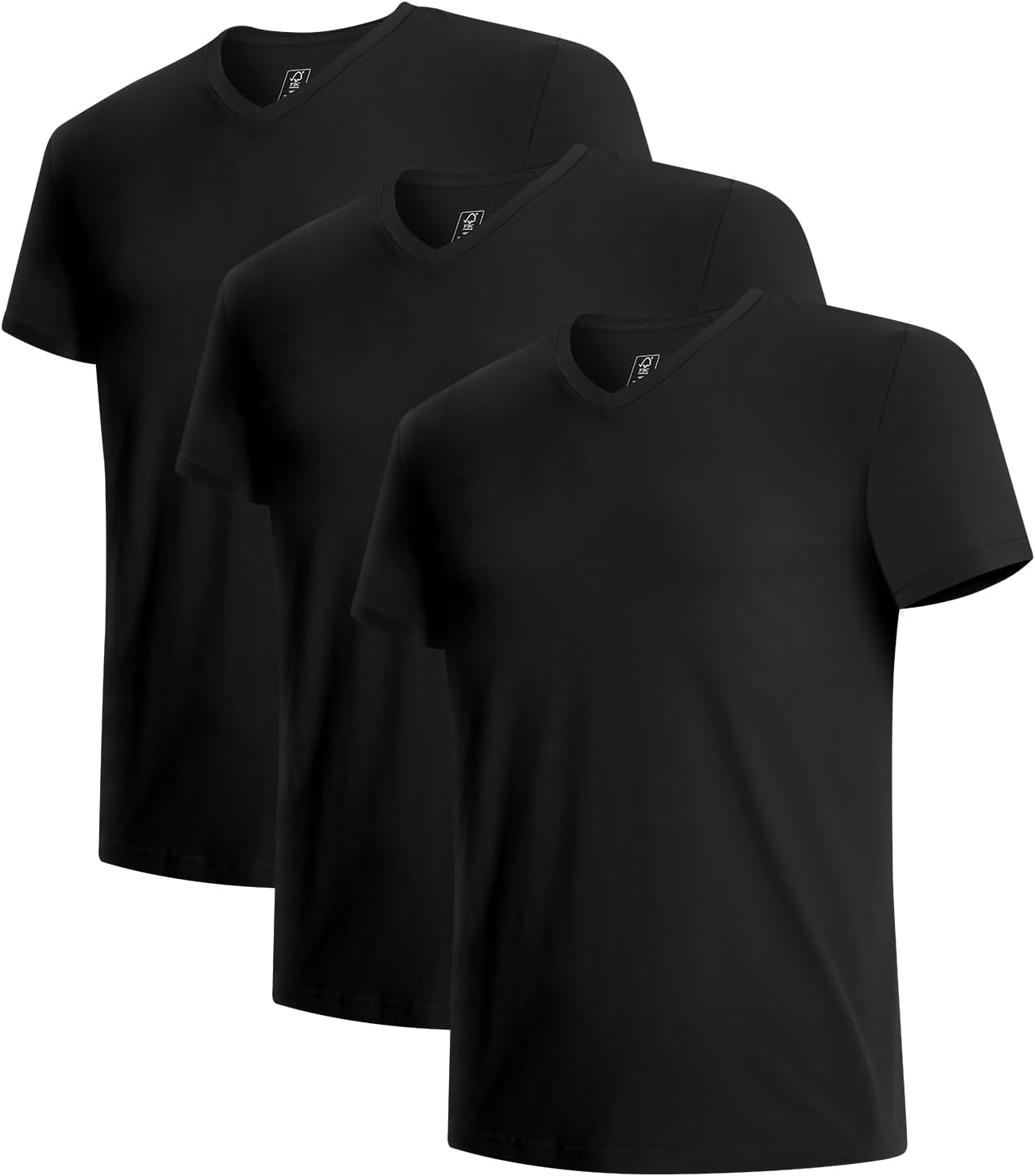 Bamboo Cool Men's V-Neck Undershirts for Ultimate Comfort