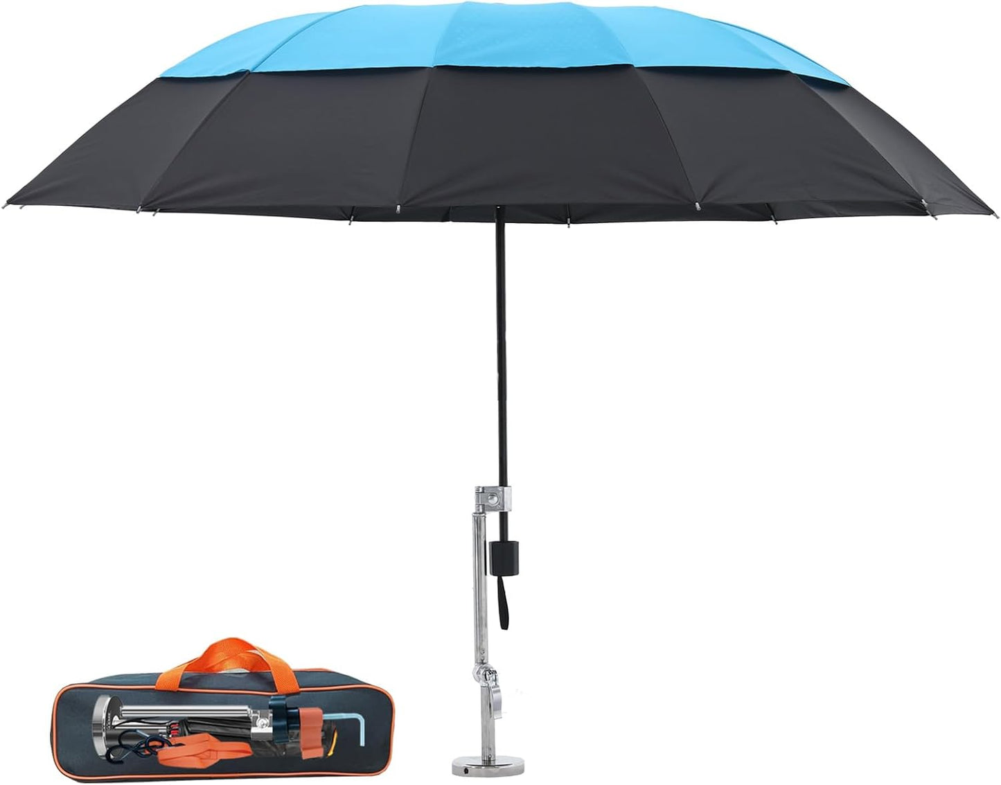 Heavy-Duty Magnetic Umbrella with Clamp for Tough Jobs
