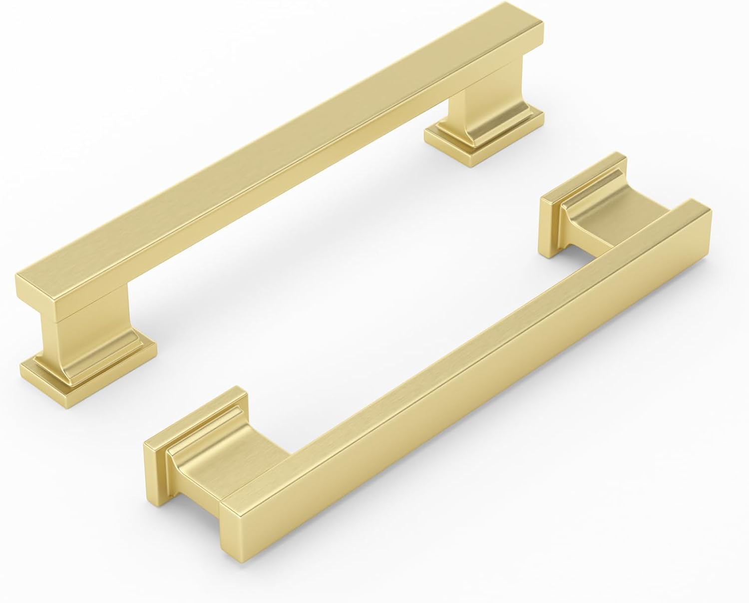 Gold Cabinet Handles for Kitchen Drawer Pulls, 20-Pack 5in Size