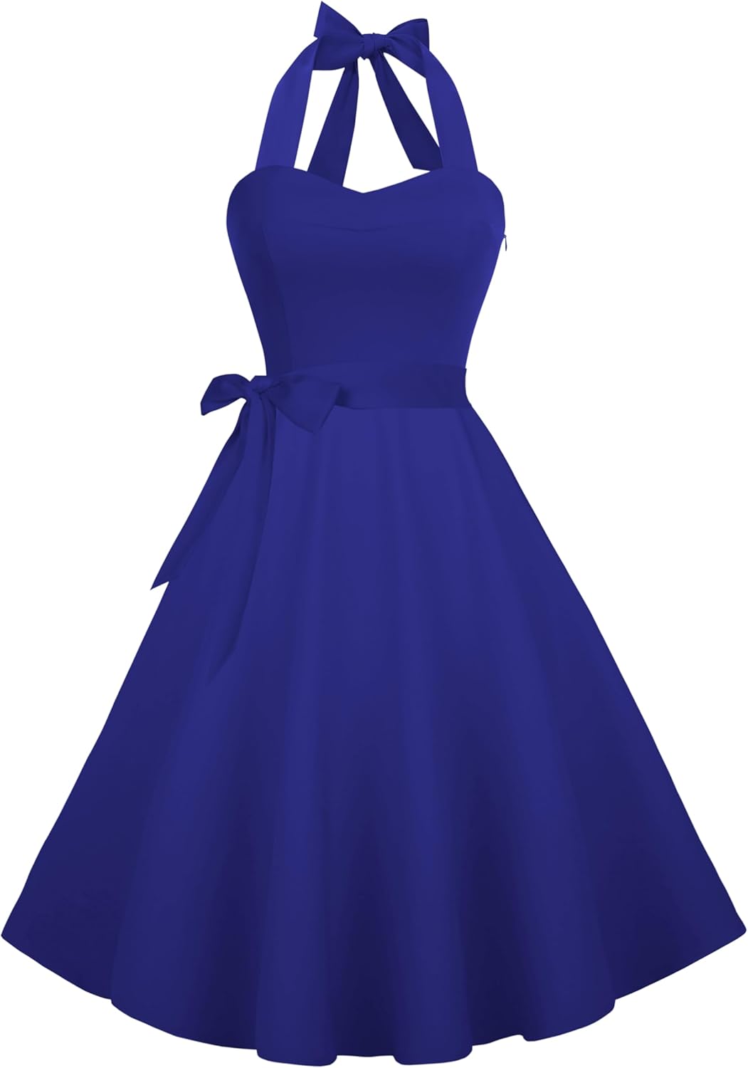 Halter Retro Vintage Cocktail Dress for Women by Hanpceirs