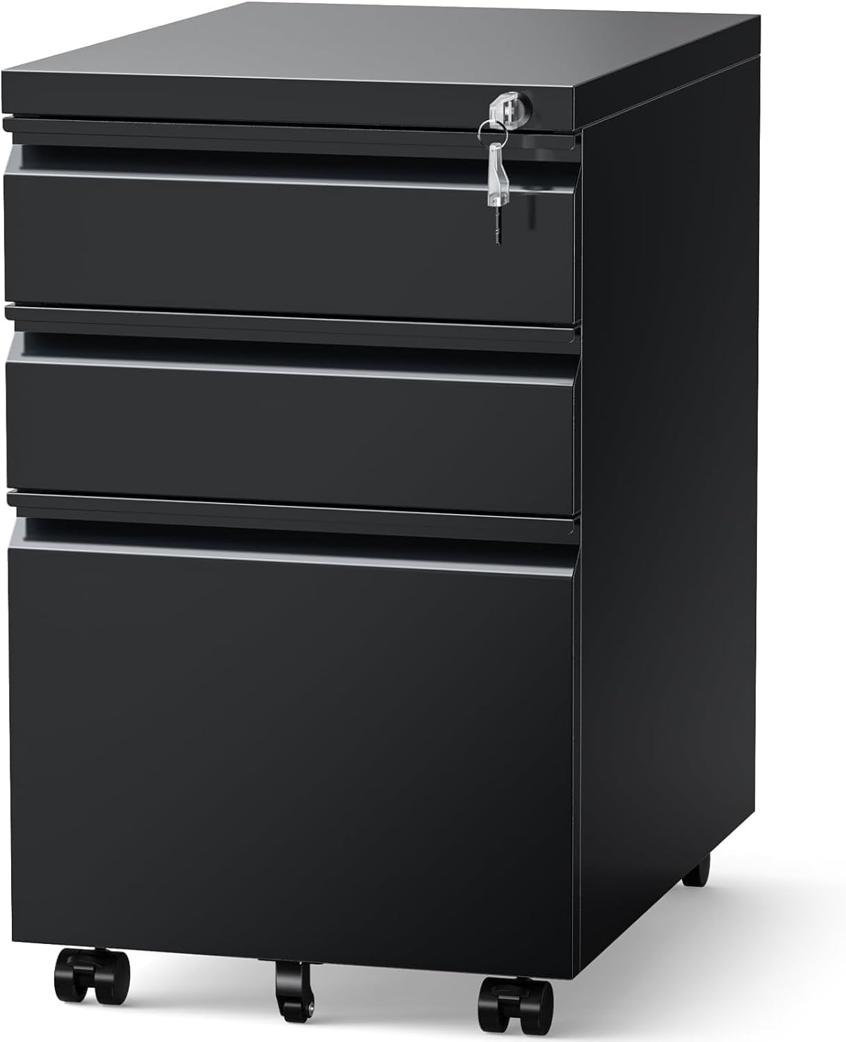 Secure & Space-Saving 3 Drawer Filing Cabinet