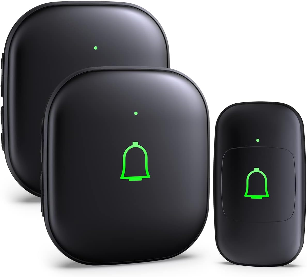 LeadGo Wireless Doorbell Set: 1000ft Range, 32 Melodies, Waterproof