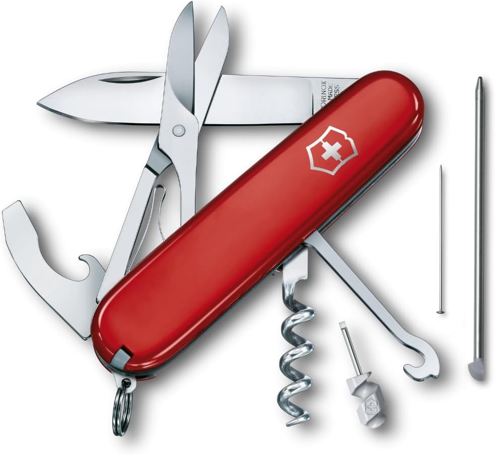 Victorinox Compact Swiss Army Knife: 15 Functions for Adventure