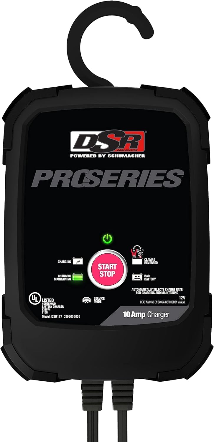 Schumacher 10A Handheld Car Battery Charger
