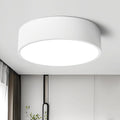 Dimmable LED White Flush Mount Ceiling Light Fixture - 5CCT Adjustable