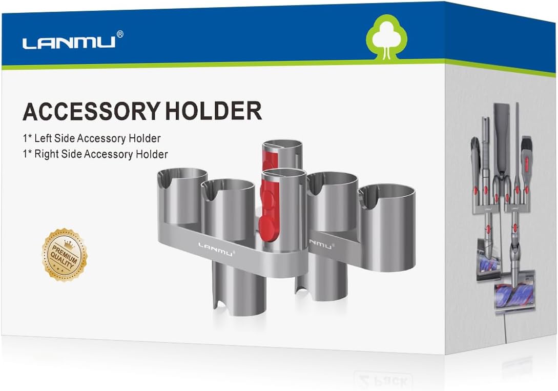 LANMU Vacuum Accessories Rack: Neatly Store Attachments