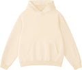 Womens Oversized Acid Wash Hoodie Heavyweight Cotton Vintage Look