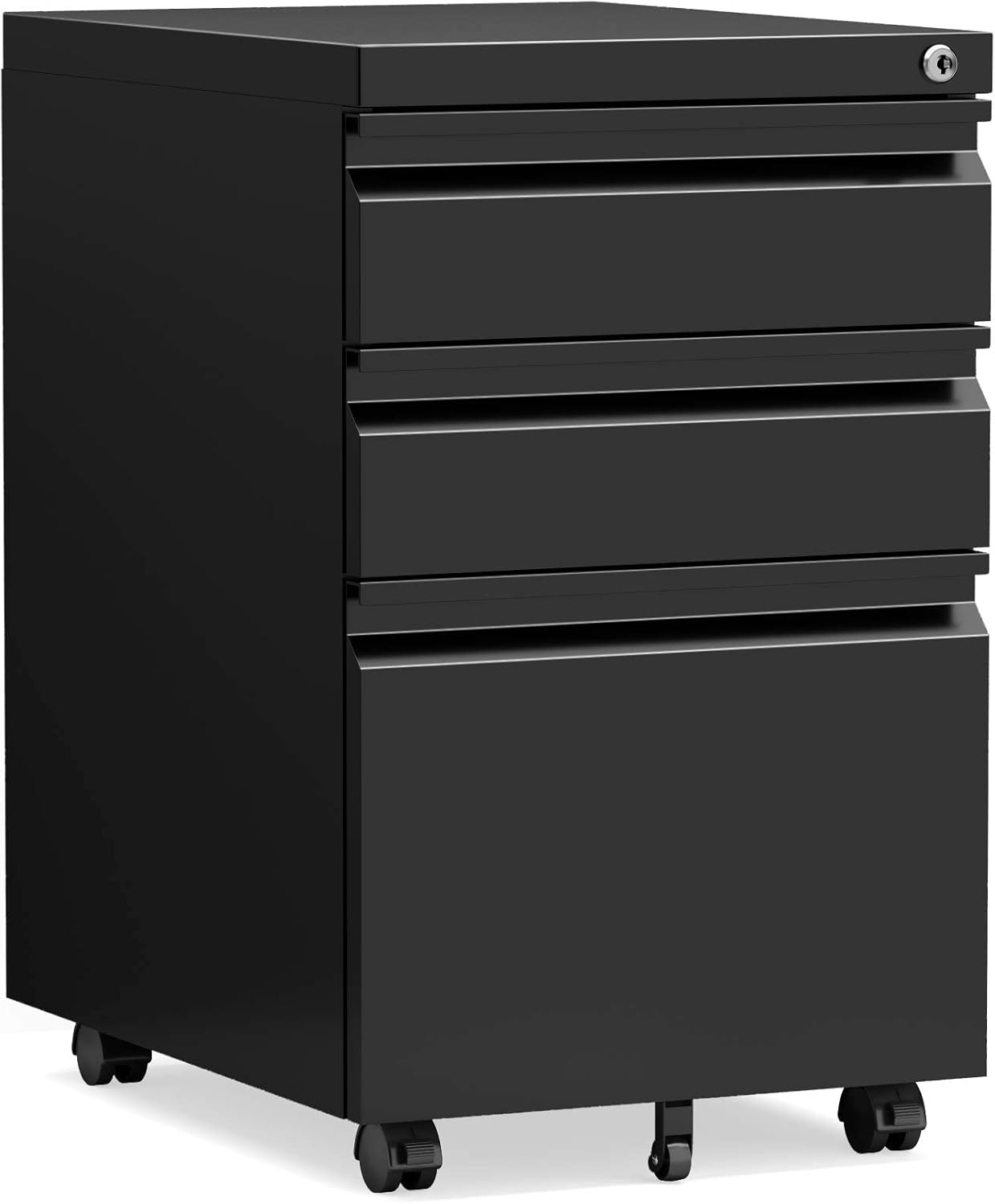Mobile File Cabinet: Lockable Storage on Wheels