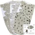 Mama Cheetah Preemie Swaddle Sack - Organic Swaddling for 4-7 lb