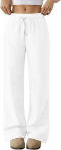 Trendy Queen Womens Sweatpants Wide Leg Barrel Joggers - Cozy Fit