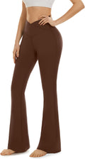 High Waisted Bell Bottom Yoga Pants by Aoliks
