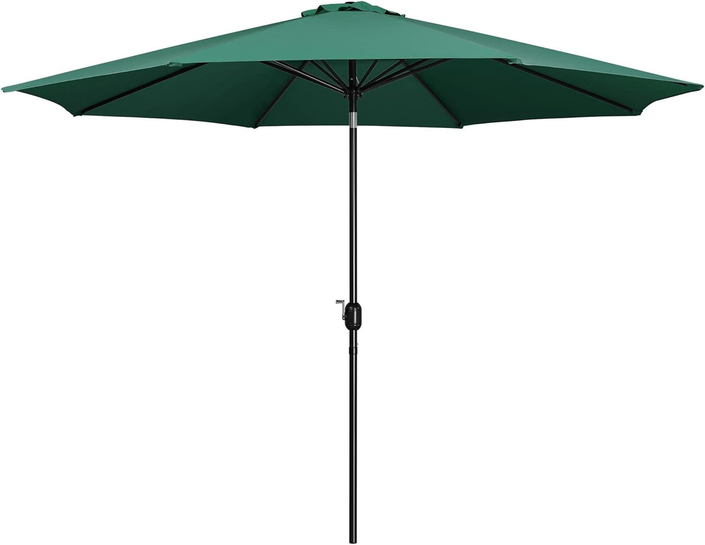 11FT Patio Umbrella with Push Button Tilt & Crank for Outdoor