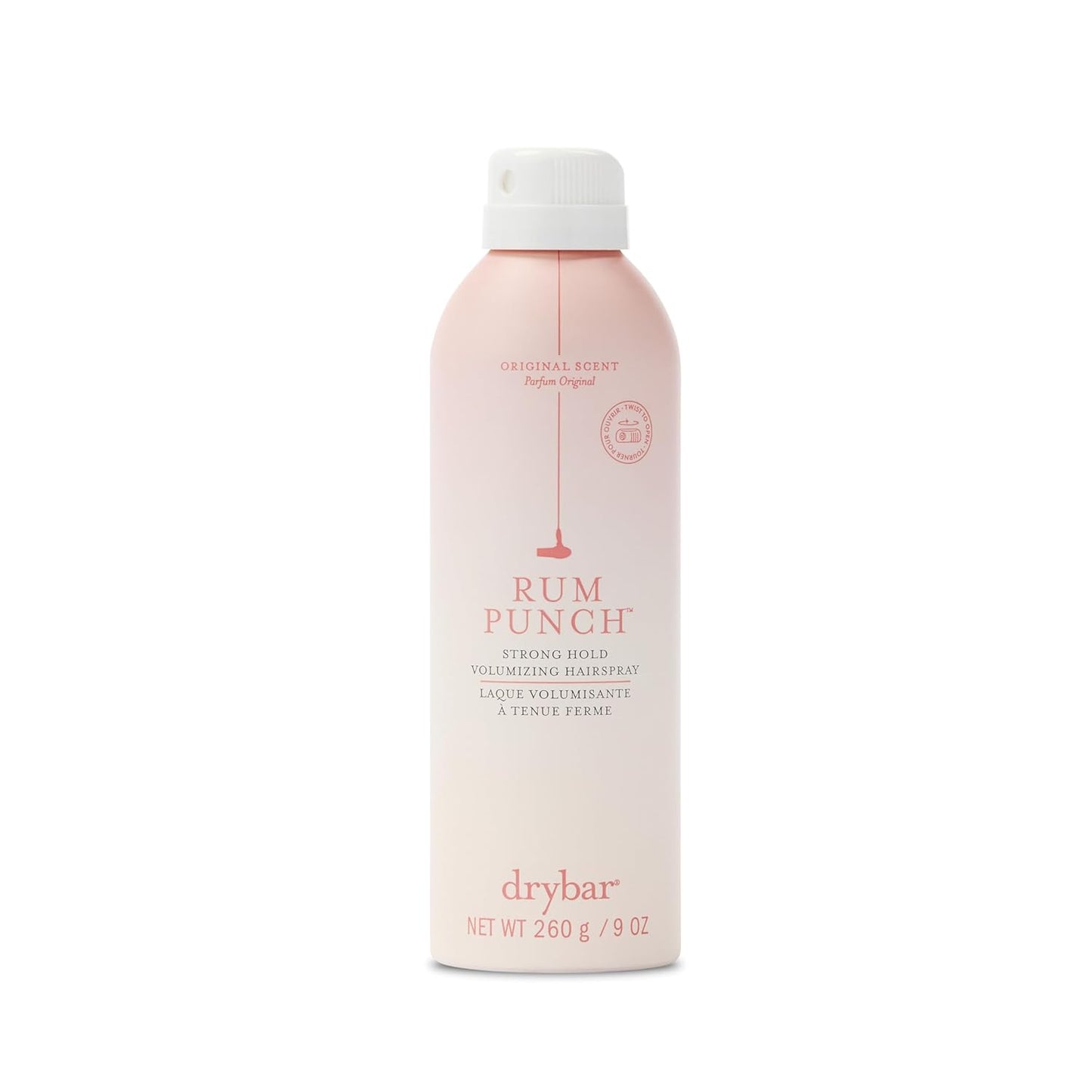 Drybar Rum Punch Strong Hold Volumizing Hairspray for All-Day Style