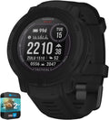 Garmin Instinct 2 Solar Tactical Smartwatch Black - Long-Life Solar
