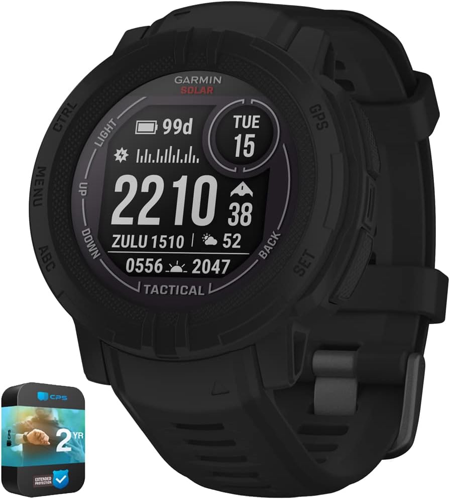 Garmin Instinct 2 Solar Tactical Bundle