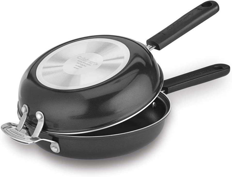 Cuisinart FP2-24BK Nonstick Frittata Pan Set for Easy Cooking