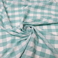 1in Checkered Gingham PolyPoplin Fabric by the Yard - 60 in Wide use