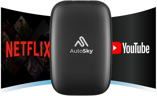 Wireless CarPlay & Android Auto Converter - Stream Anywhere