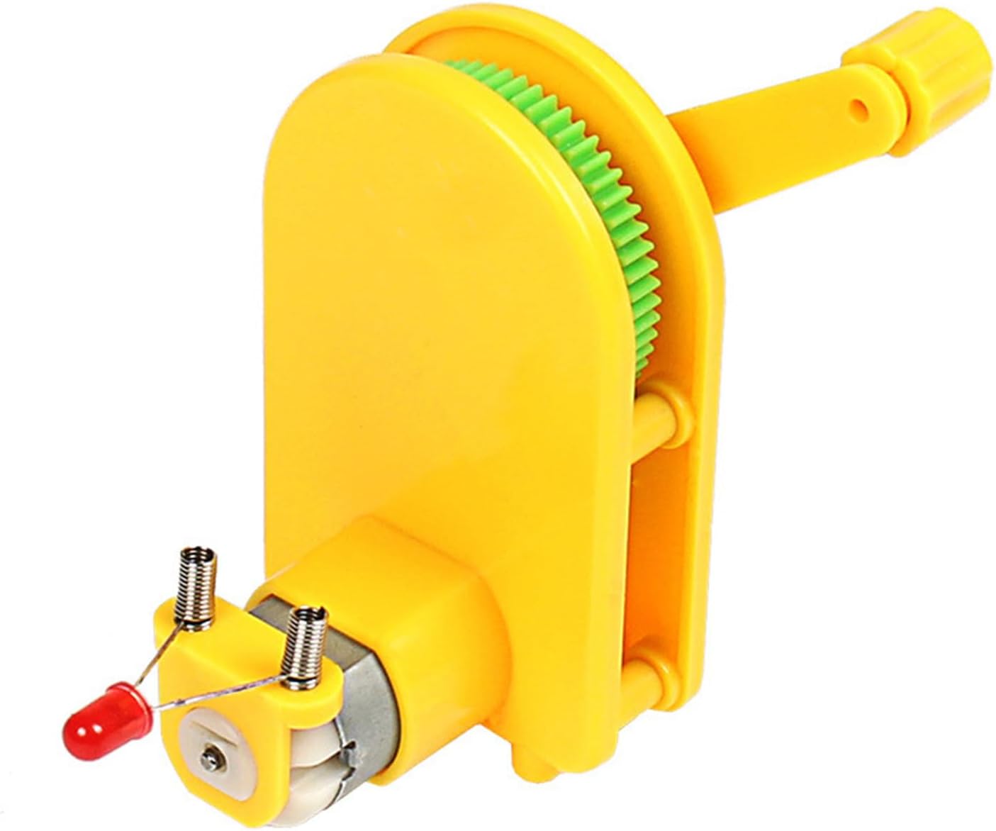 Portable Hand Cranked Generator for STEM Fun!