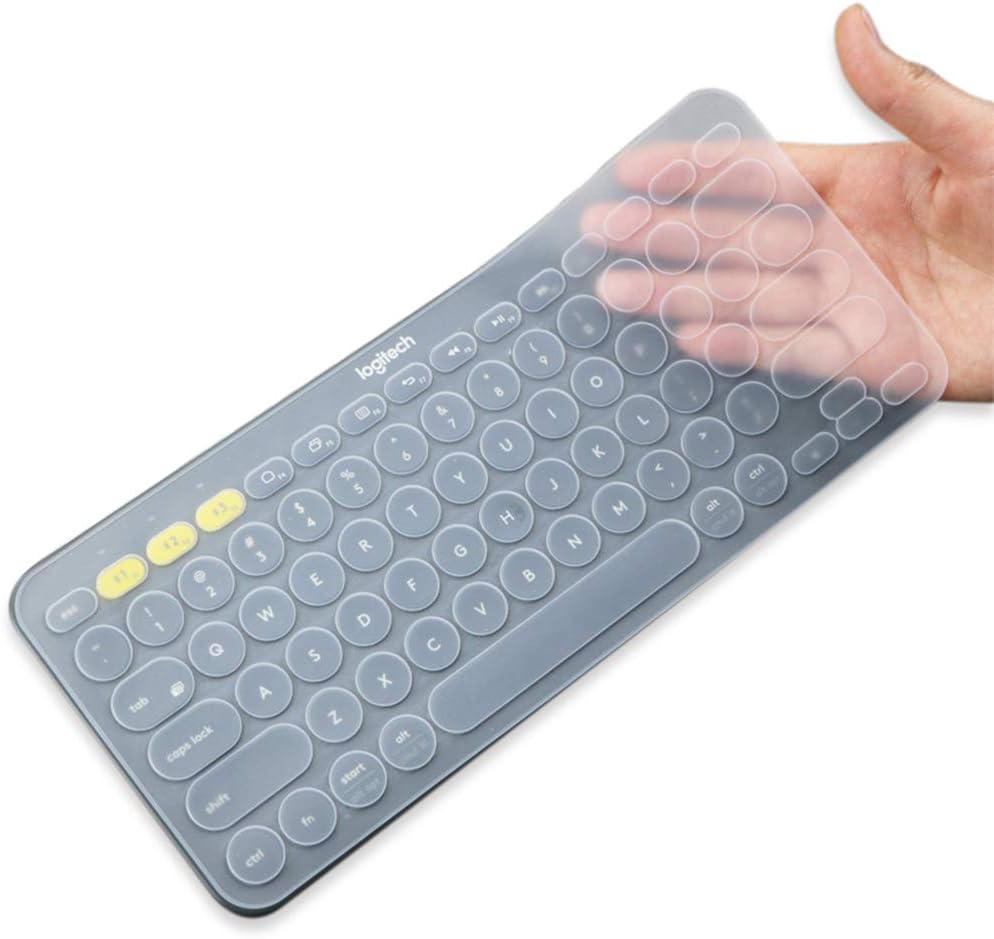 Masino Ultra Thin Silicone Keyboard Skin for Logitech K380 & Pebble Keys