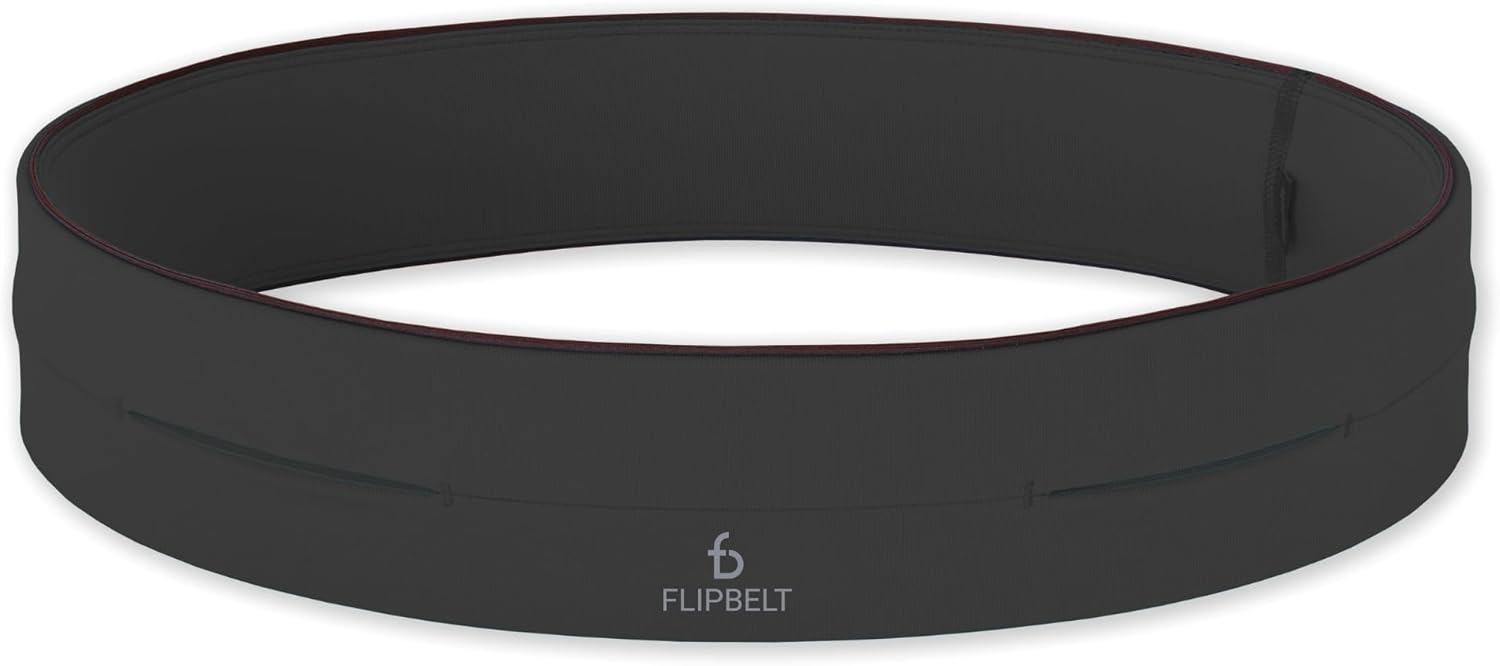 FlipBelt Classic Running Belt for Comfortable Exercise Storage