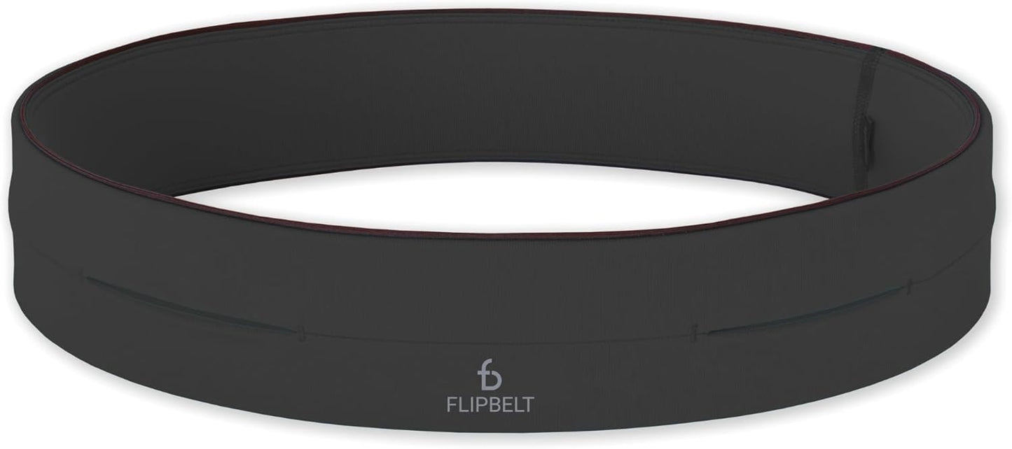 FlipBelt Classic Running Belt for Comfortable Exercise Storage