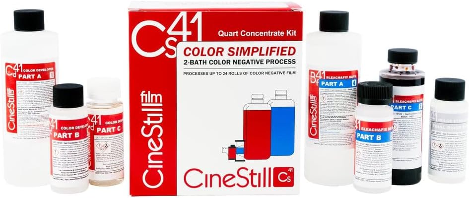 C-41 Color Negative Film Liquid Developing Kit for 32 oz